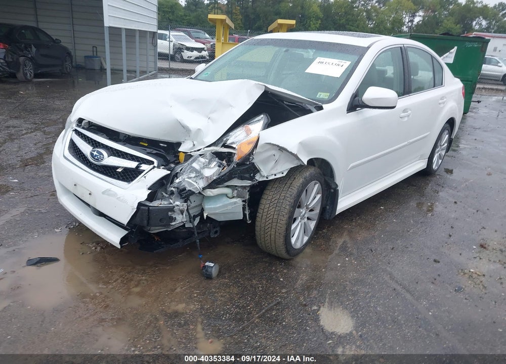2012 SUBARU LEGACY 2.5I LIMITED VIN: 4S3BMCL64C3035366