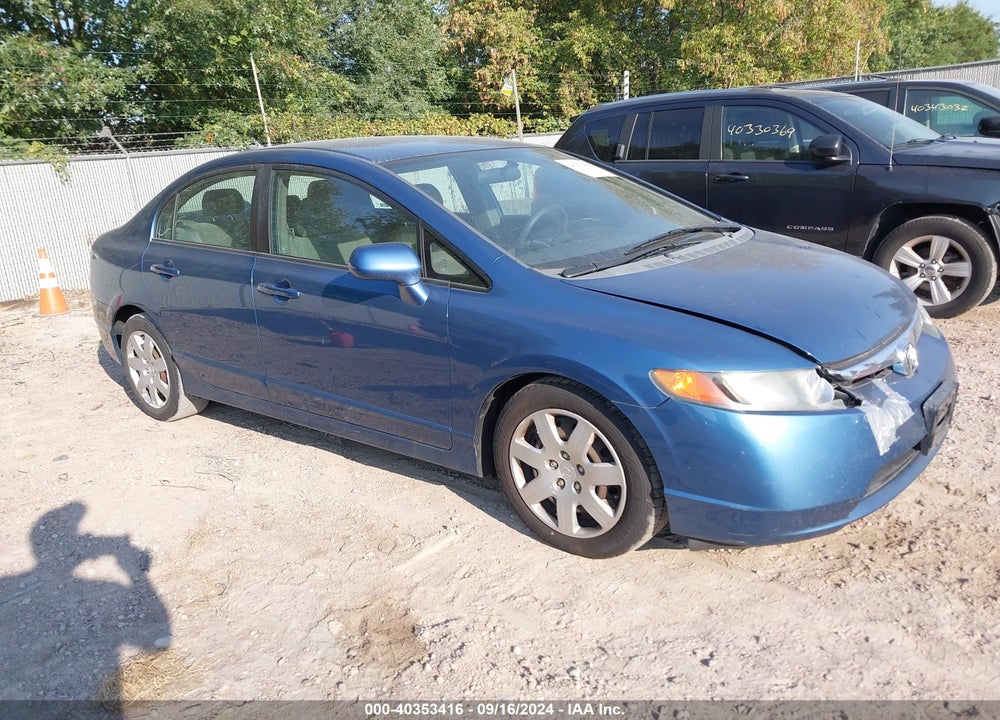 2008 HONDA CIVIC SDN LX VIN: 1HGFA16588L031847