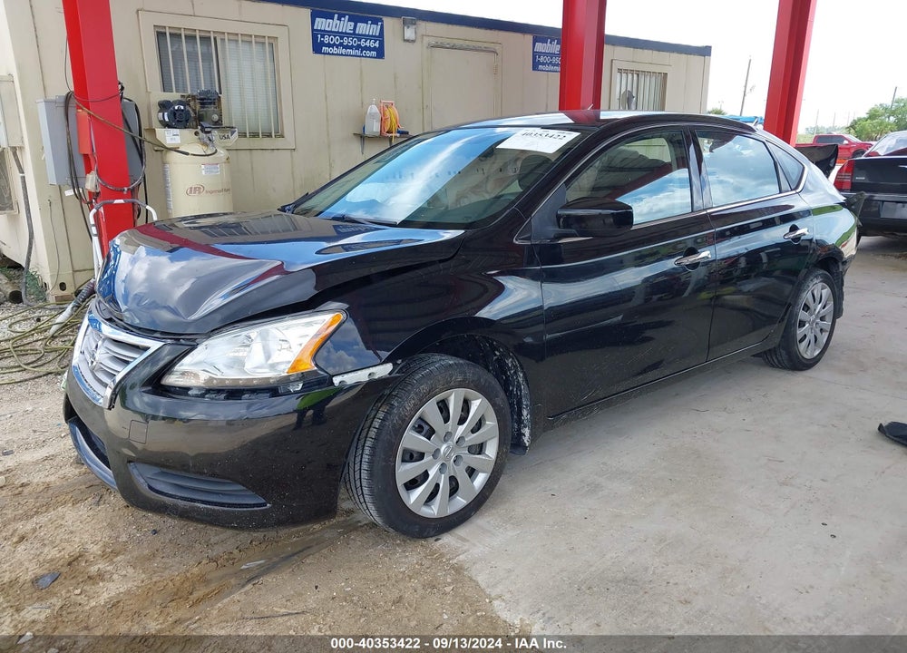 2015 NISSAN SENTRA S VIN: 3N1AB7AP2FY286177