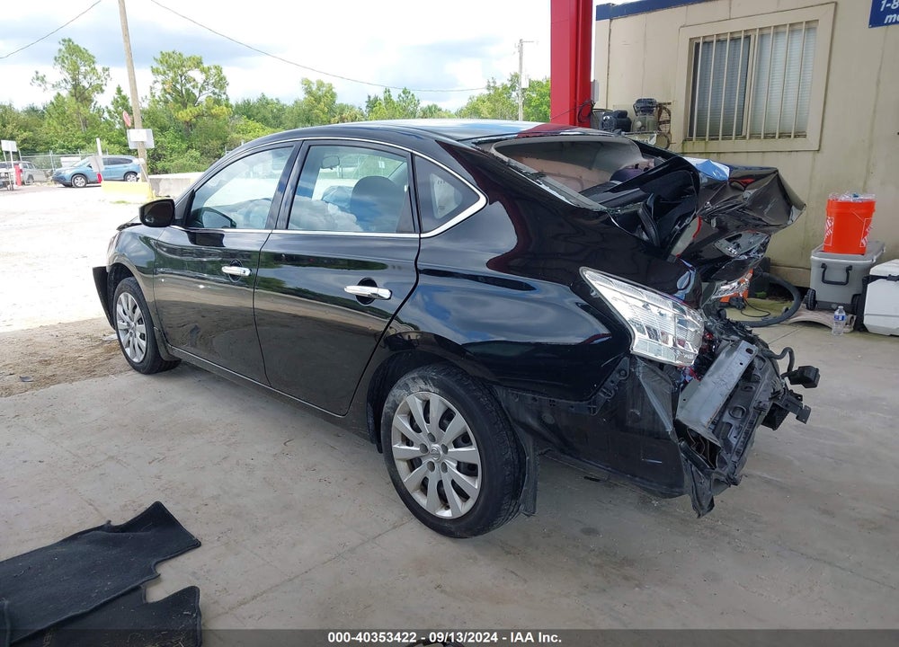 2015 NISSAN SENTRA S VIN: 3N1AB7AP2FY286177