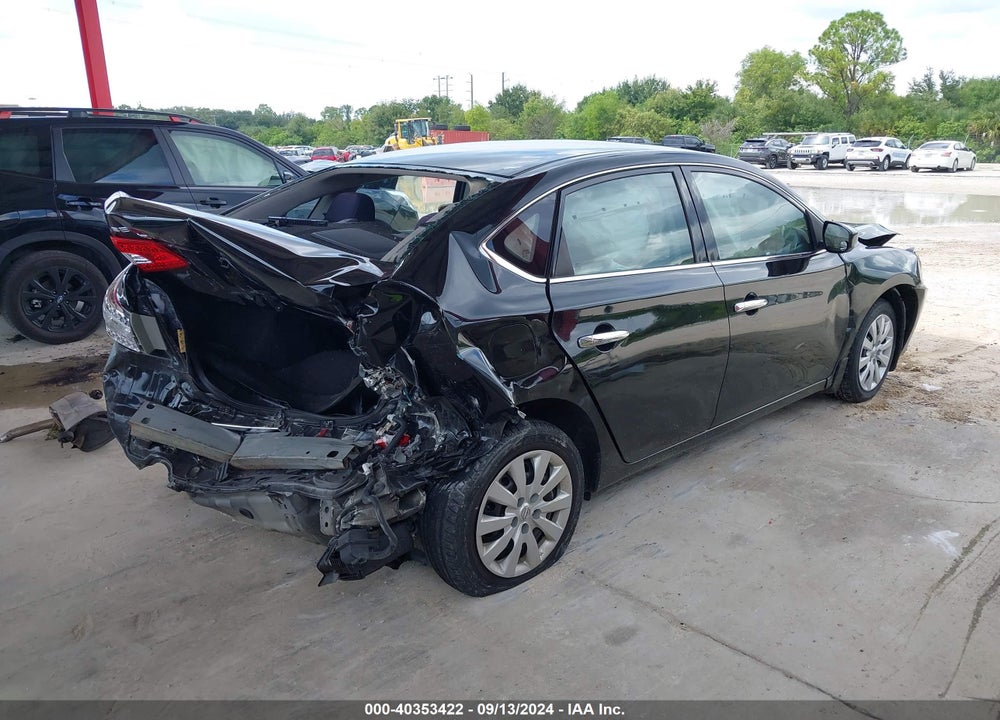 2015 NISSAN SENTRA S VIN: 3N1AB7AP2FY286177