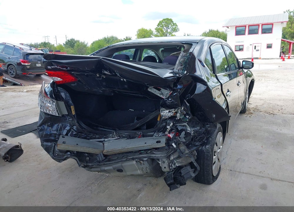2015 NISSAN SENTRA S VIN: 3N1AB7AP2FY286177