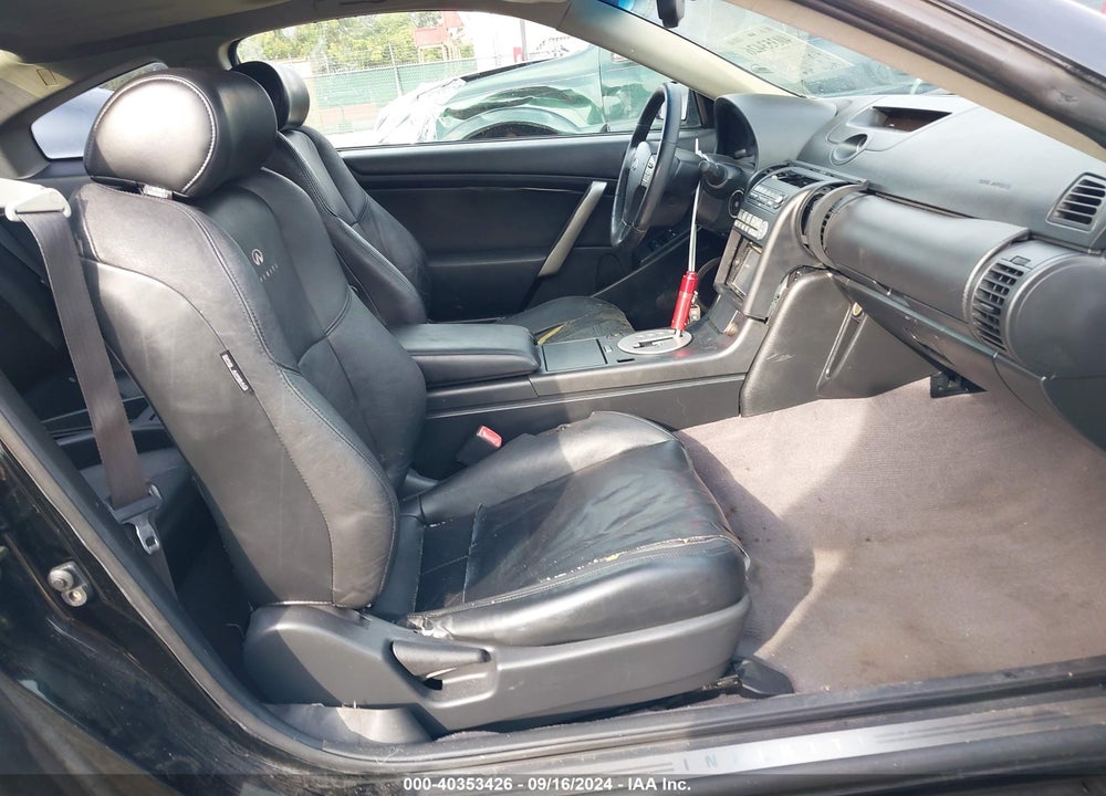 2003 INFINITI G35 BASE W/LEATHER VIN: JNKCV54E83M201271