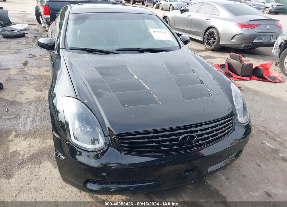 2003 INFINITI G35 BASE W/LEATHER VIN: JNKCV54E83M201271