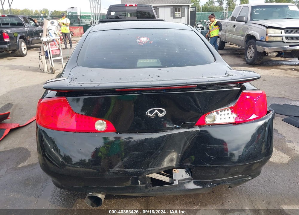 2003 INFINITI G35 BASE W/LEATHER VIN: JNKCV54E83M201271