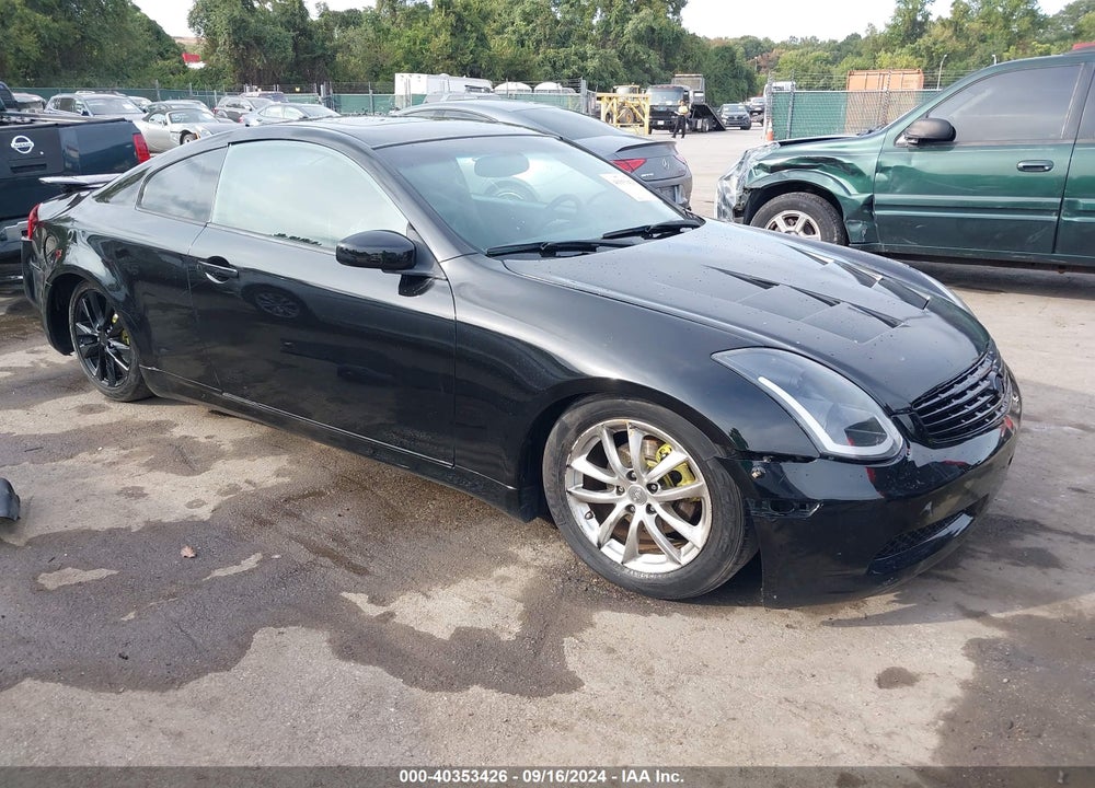 2003 INFINITI G35 BASE W/LEATHER VIN: JNKCV54E83M201271
