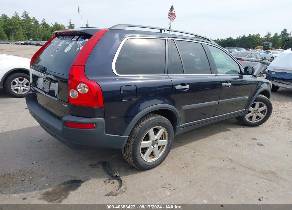 2006 VOLVO XC90 2.5T VIN: YV4CZ592X61232738
