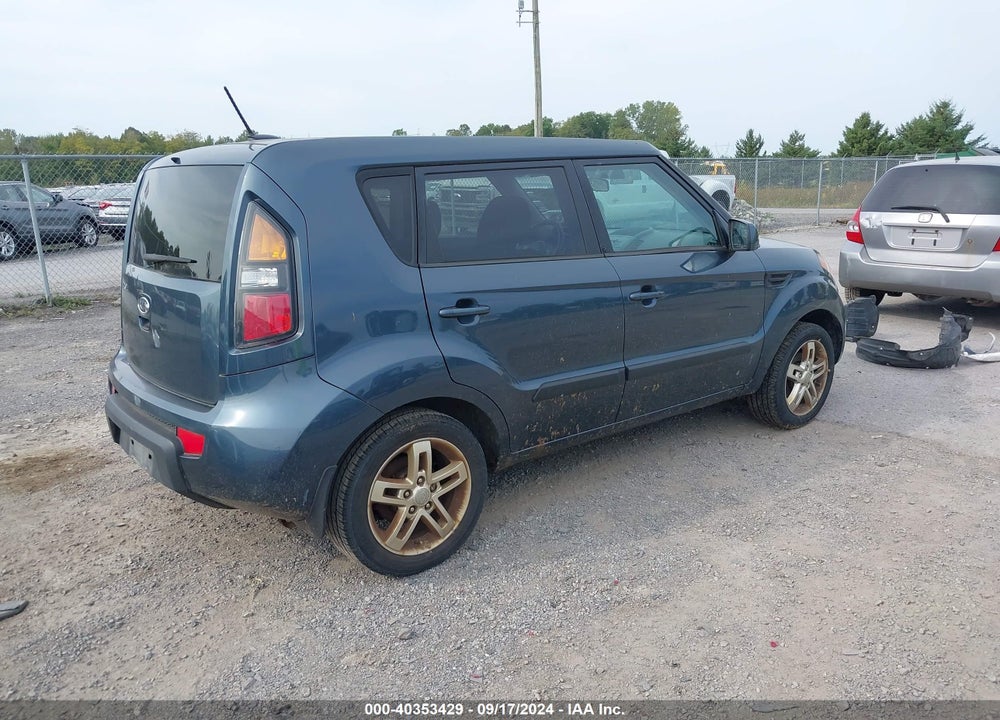 2011 KIA SOUL VIN: KNDJT2A26B7309358