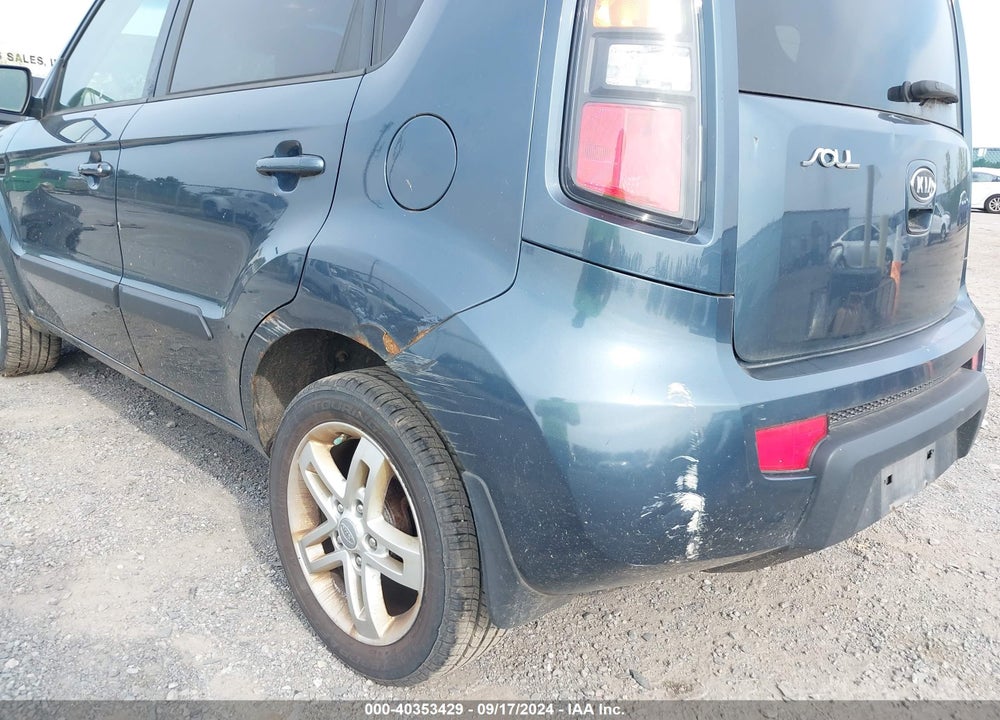 2011 KIA SOUL VIN: KNDJT2A26B7309358
