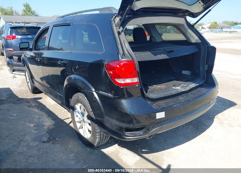 2014 DODGE JOURNEY SXT VIN: 3C4PDCBG3ET246601