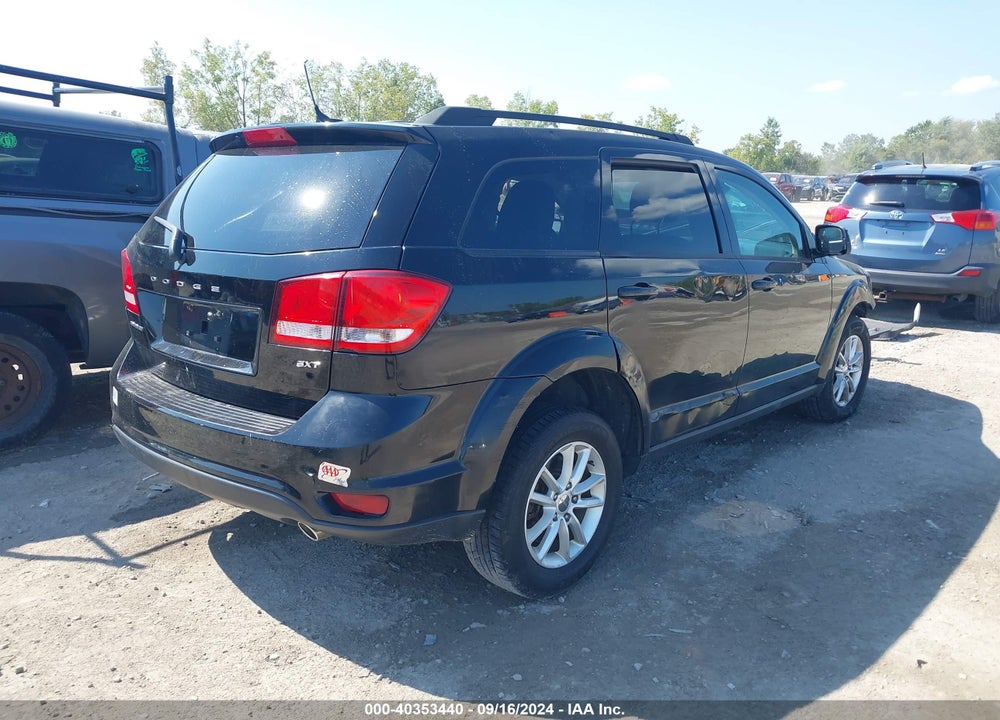 2014 DODGE JOURNEY SXT VIN: 3C4PDCBG3ET246601
