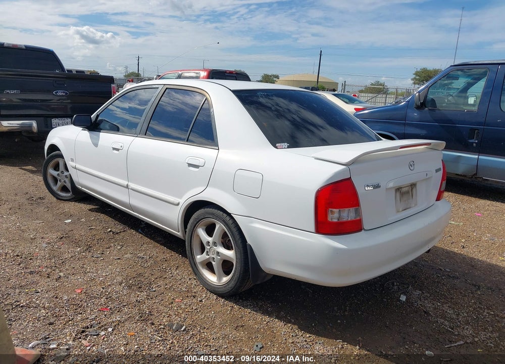 2001 MAZDA PROTEGE VIN: JM1BJ225X10430971