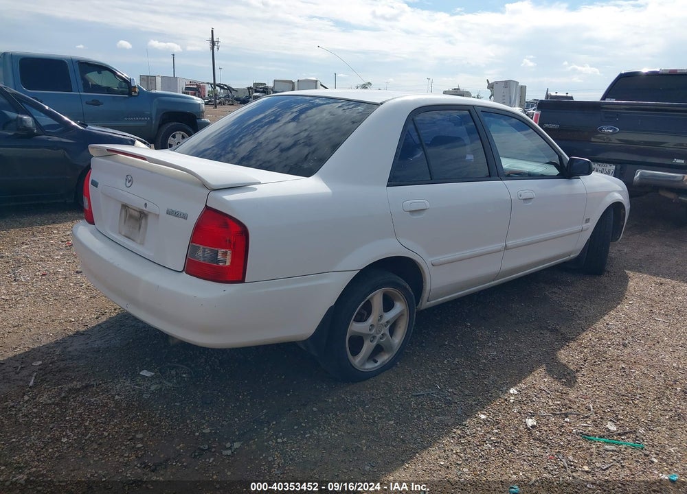 2001 MAZDA PROTEGE VIN: JM1BJ225X10430971