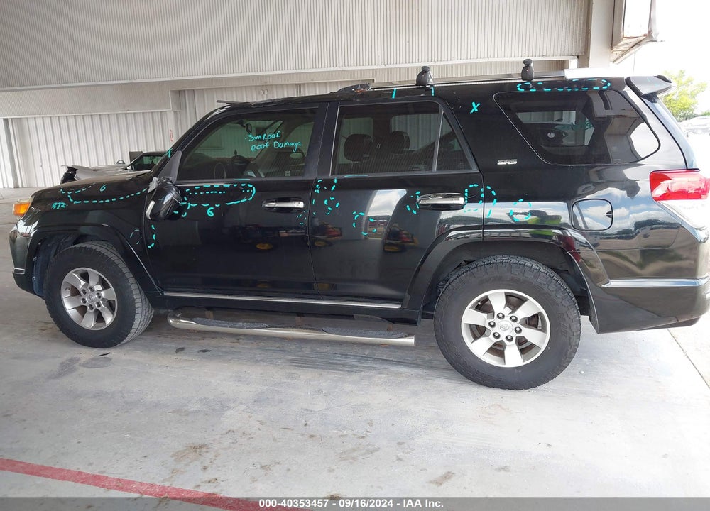 2013 TOYOTA 4RUNNER SR5 VIN: JTEZU5JR2D5053602