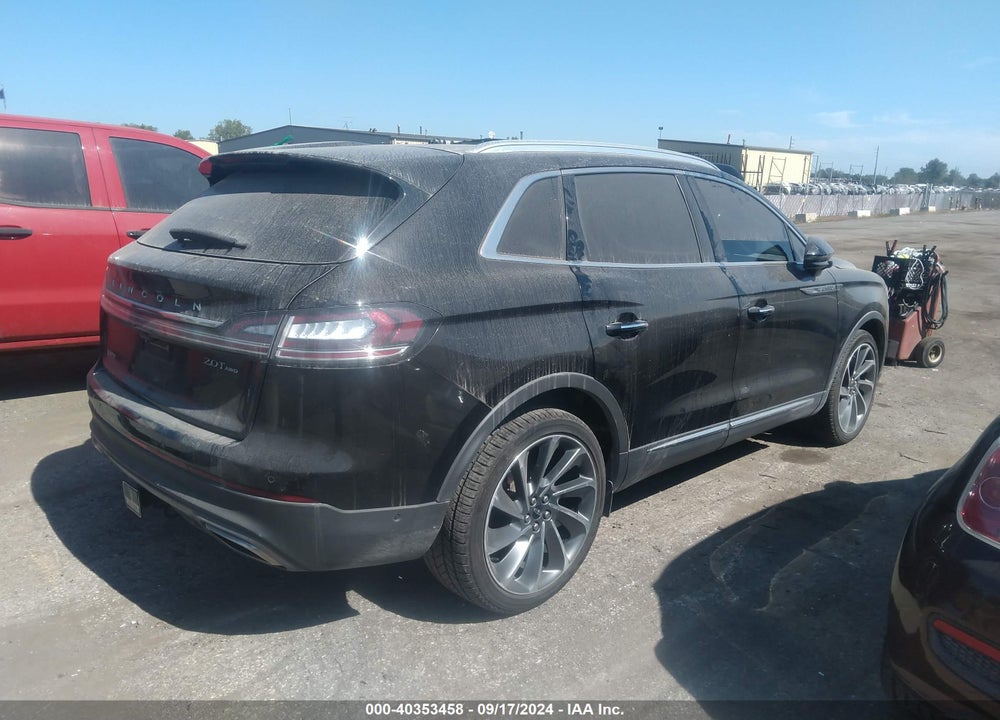 2020 LINCOLN NAUTILUS RESERVE VIN: 2LMPJ8K9XLBL25764
