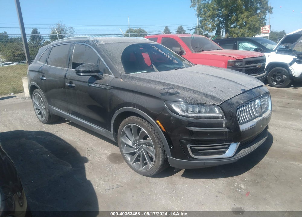 2020 LINCOLN NAUTILUS RESERVE VIN: 2LMPJ8K9XLBL25764