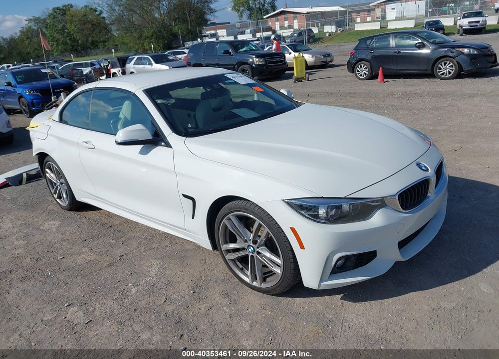 2018 BMW 440I XDRIVE VIN: WBA4Z7C56JED47621