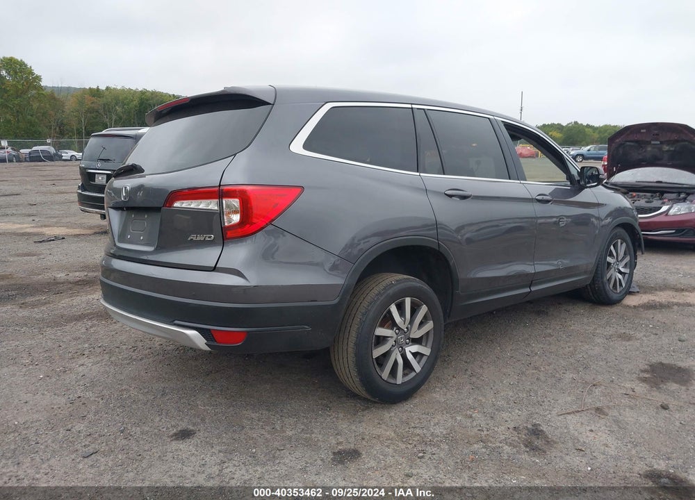 2019 HONDA PILOT EX VIN: 5FNYF6H3XKB045938