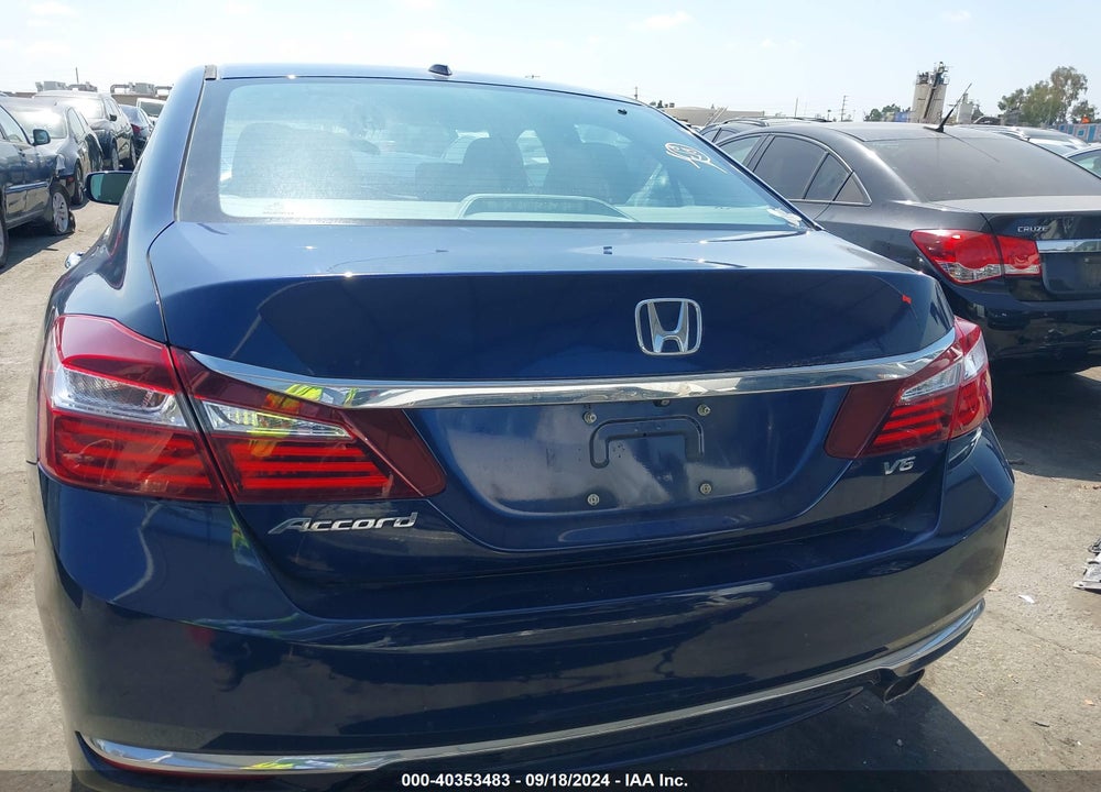 2016 HONDA ACCORD EX-L V-6 VIN: 1HGCR3F87GA001377