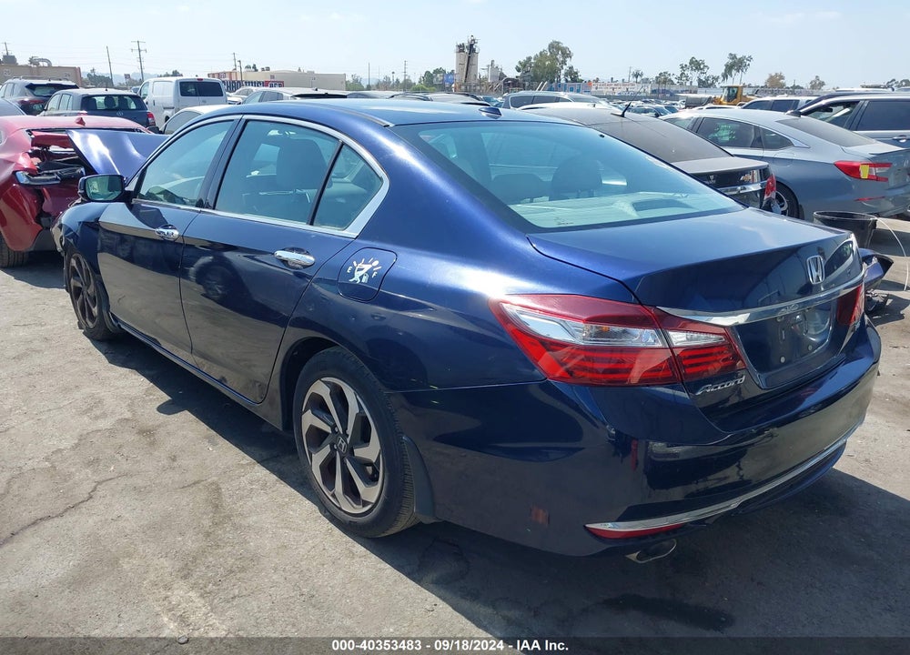 2016 HONDA ACCORD EX-L V-6 VIN: 1HGCR3F87GA001377