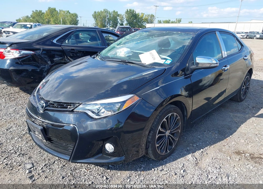 2015 TOYOTA COROLLA S PLUS VIN: 2T1BURHE7FC358714