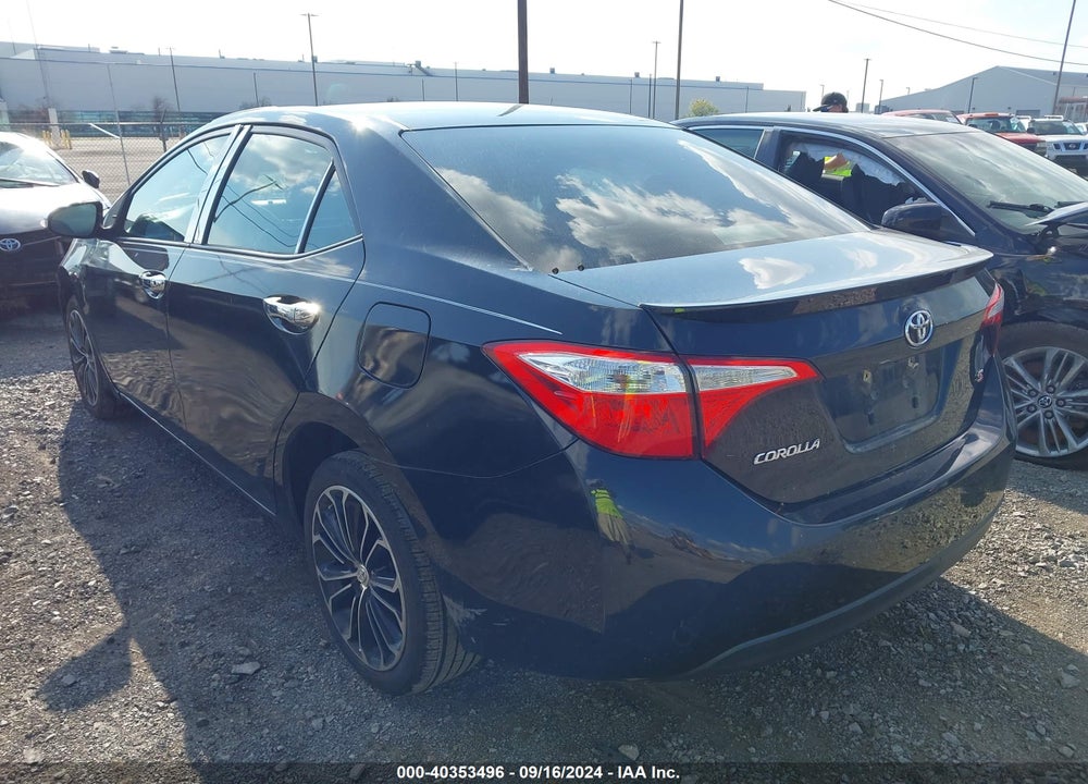 2015 TOYOTA COROLLA S PLUS VIN: 2T1BURHE7FC358714
