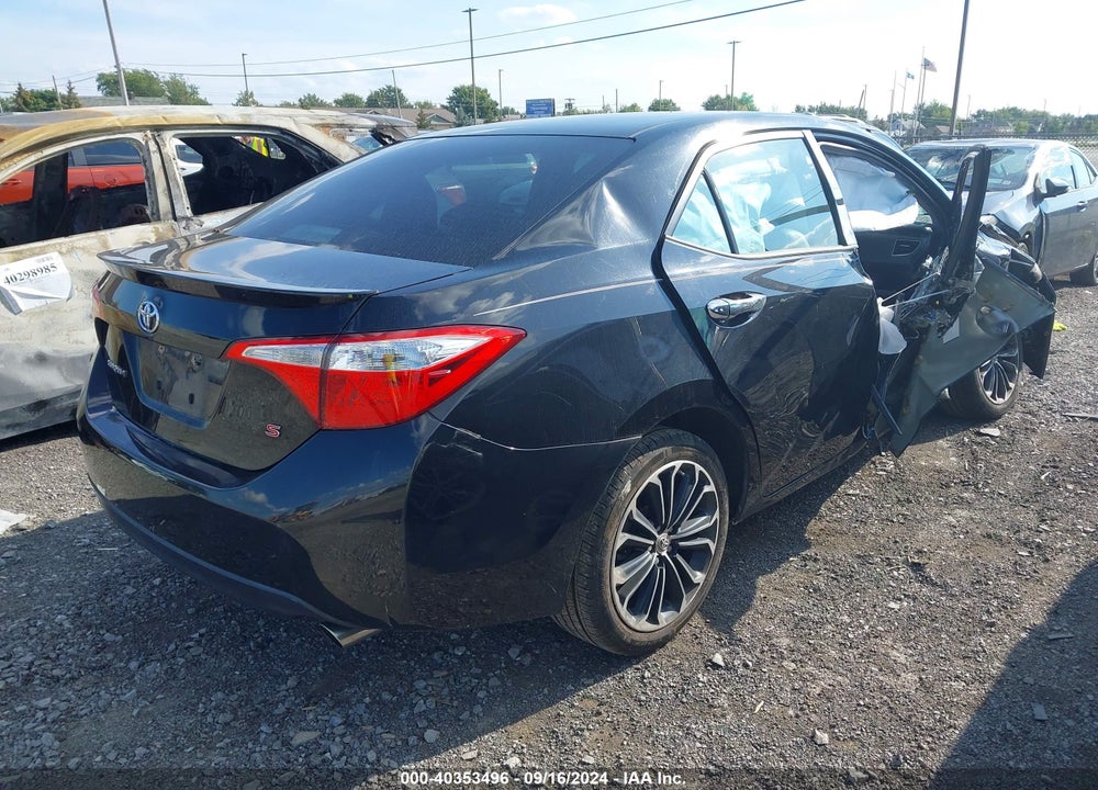 2015 TOYOTA COROLLA S PLUS VIN: 2T1BURHE7FC358714