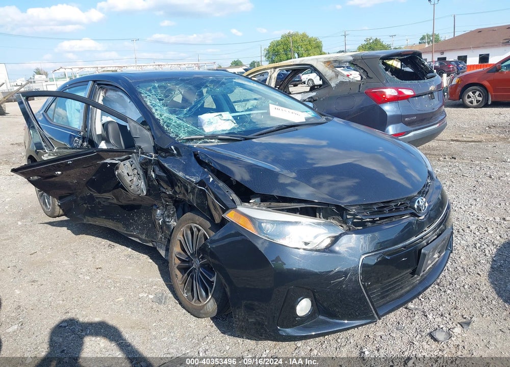 2015 TOYOTA COROLLA S PLUS VIN: 2T1BURHE7FC358714