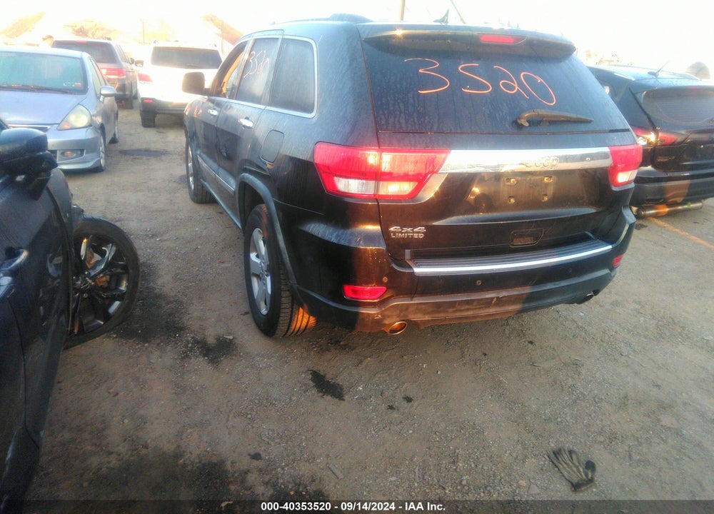2011 JEEP GRAND CHEROKEE LIMITED VIN: 1J4RR5GT6BC527840