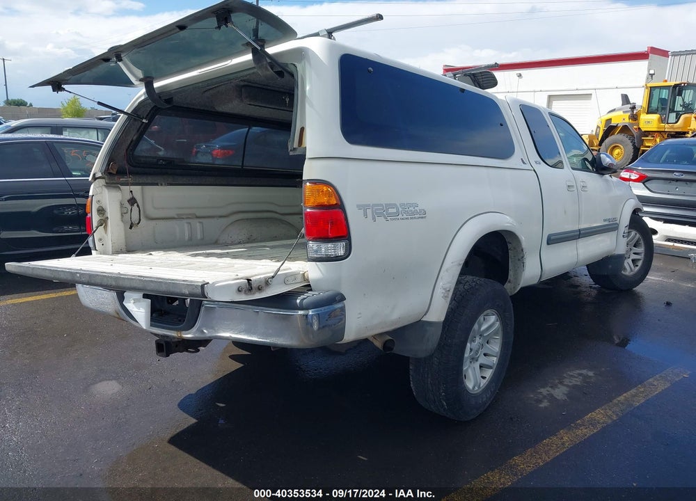 2003 TOYOTA TUNDRA SR5 V8 VIN: 5TBBT441X3S405139