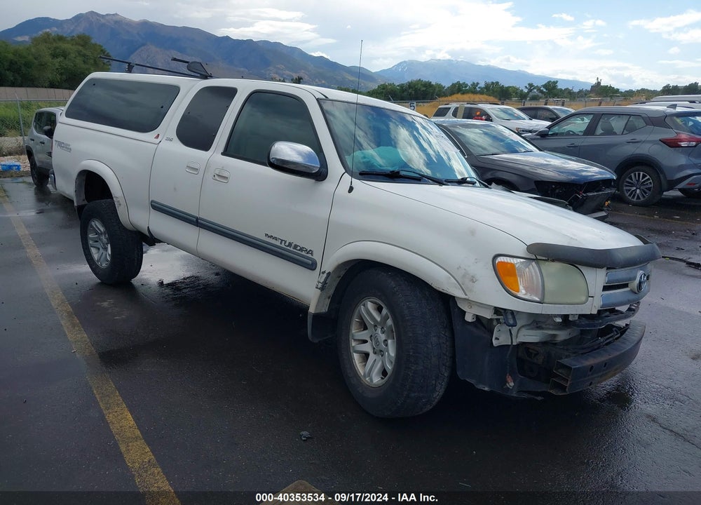 2003 TOYOTA TUNDRA SR5 V8 VIN: 5TBBT441X3S405139