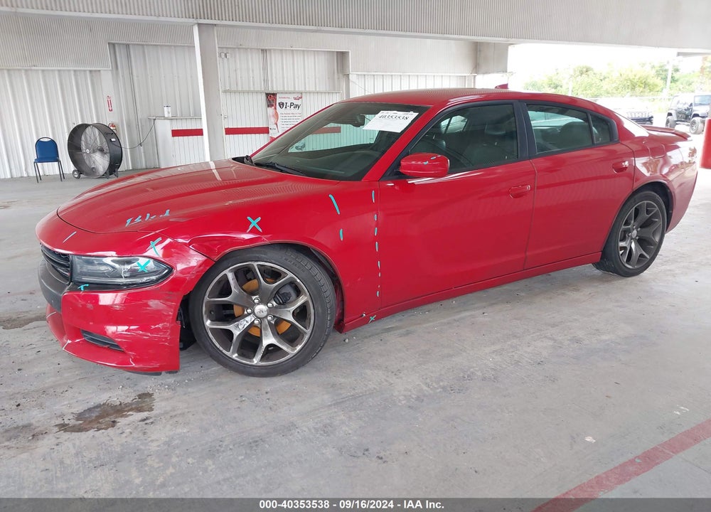 2015 DODGE CHARGER SXT VIN: 2C3CDXHG1FH916965
