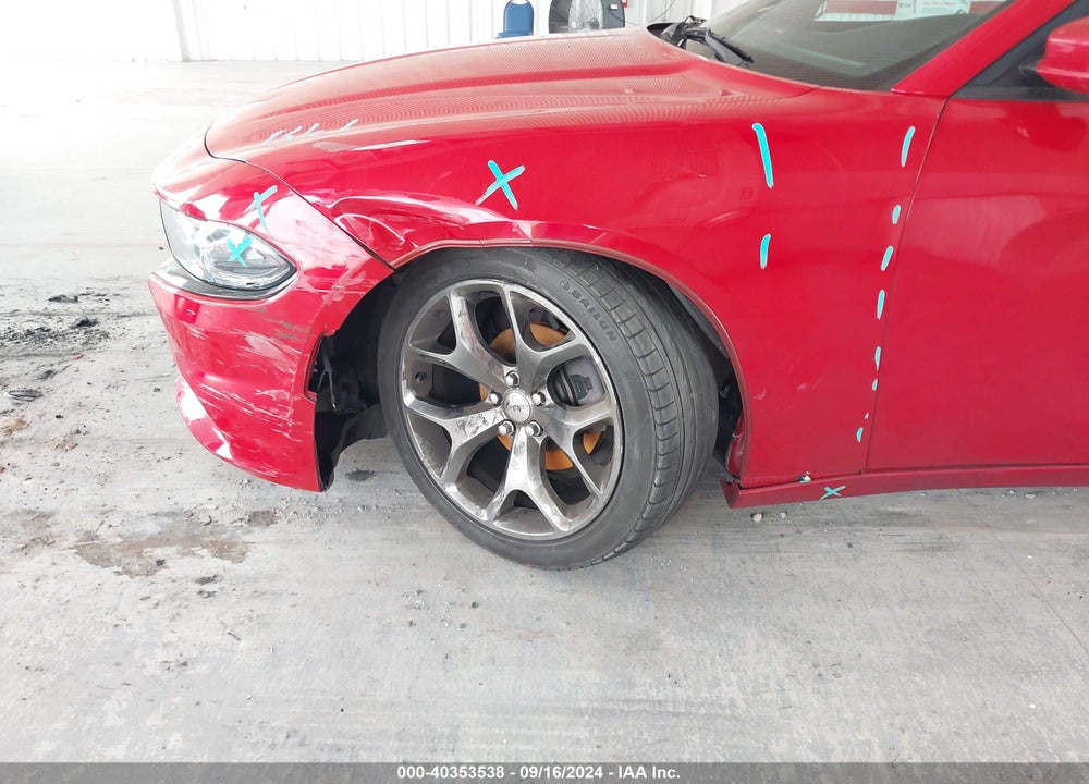2015 DODGE CHARGER SXT VIN: 2C3CDXHG1FH916965