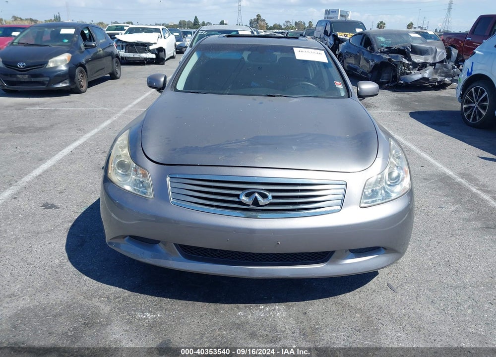 2007 INFINITI G35 SPORT W/6-SPEED MANUAL VIN: JNKBV61E47M717039
