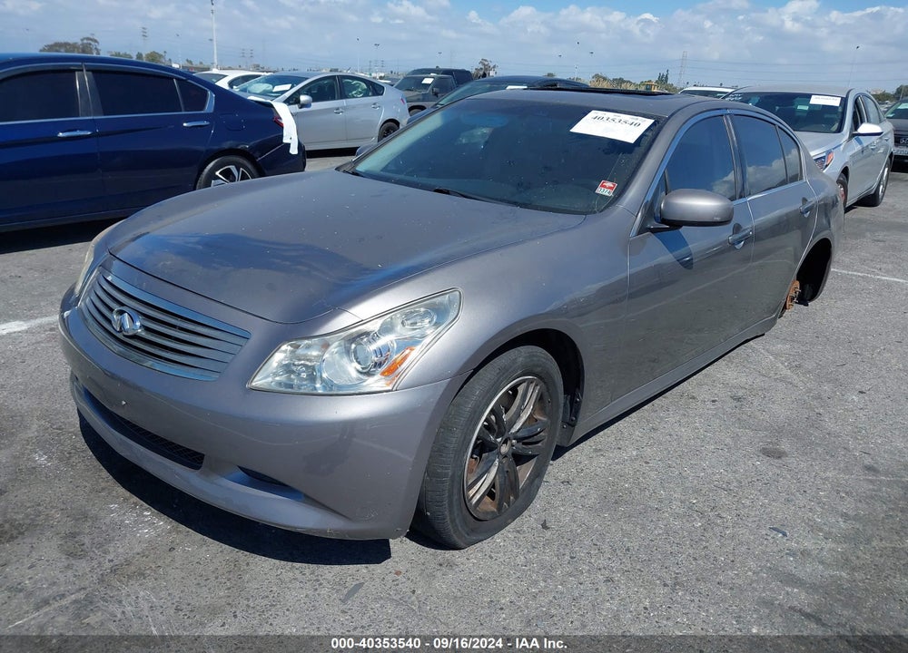 2007 INFINITI G35 SPORT W/6-SPEED MANUAL VIN: JNKBV61E47M717039
