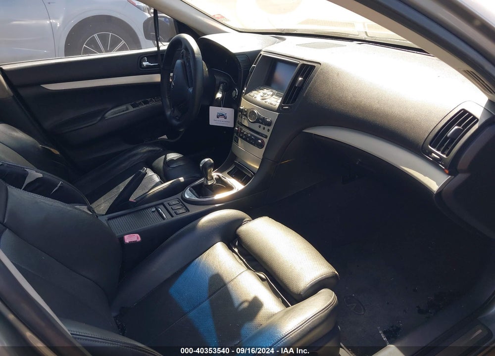 2007 INFINITI G35 SPORT W/6-SPEED MANUAL VIN: JNKBV61E47M717039