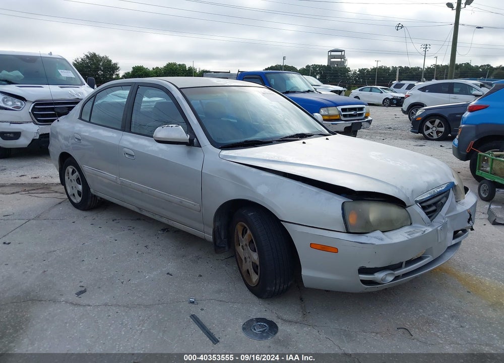2005 HYUNDAI ELANTRA GLS/GT VIN: KMHDN46DX5U990493