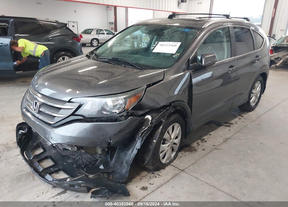 2013 HONDA CR-V EX-L VIN: 2HKRM3H76DH518198
