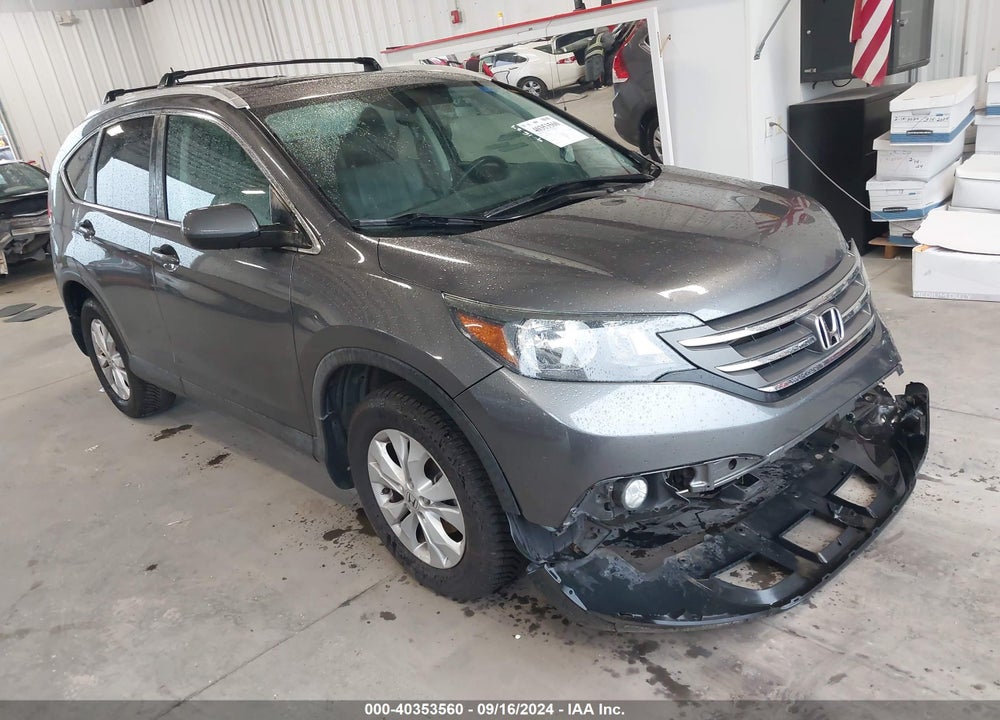 2013 HONDA CR-V EX-L VIN: 2HKRM3H76DH518198