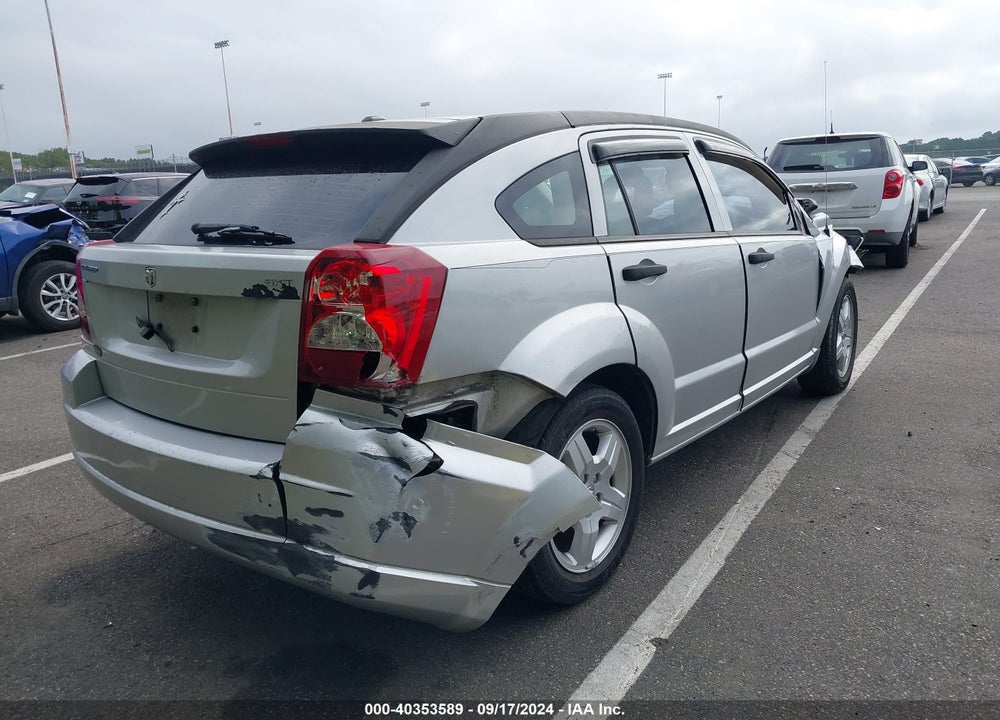 2008 DODGE CALIBER VIN: 1B3HB48B78D718175