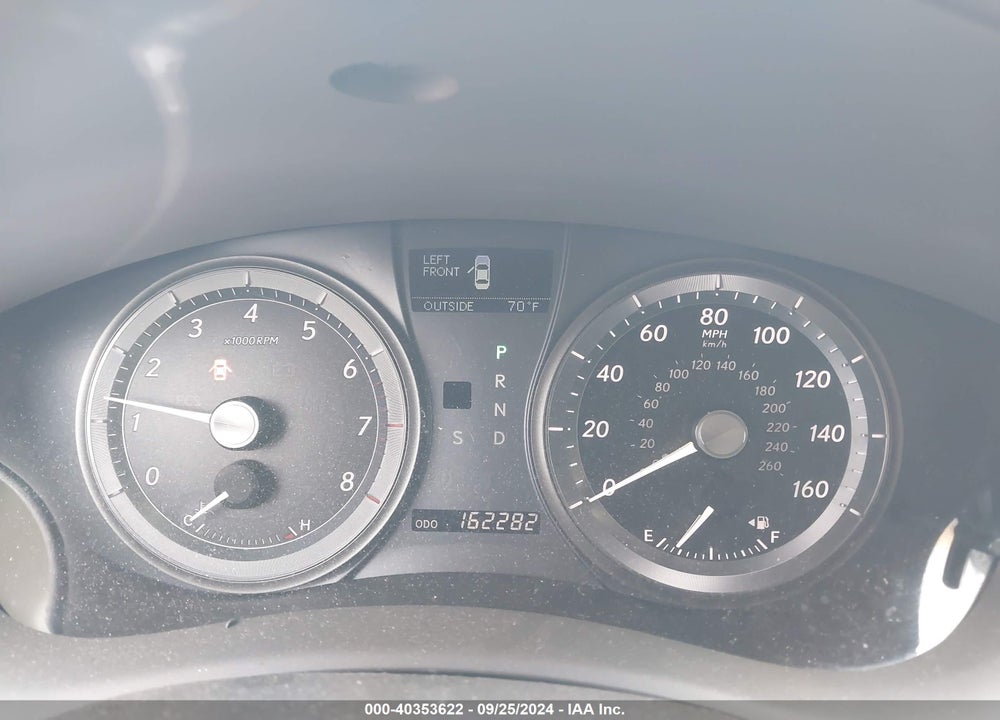 2009 LEXUS ES 350 VIN: JTHBJ46G692302345