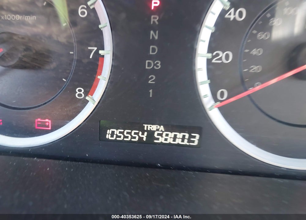 2010 HONDA ACCORD 2.4 EX VIN: 1HGCP2F71AA165545