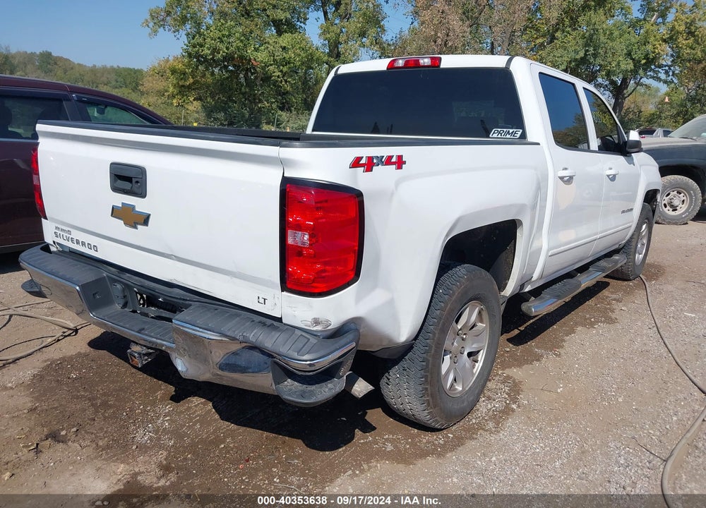 2018 CHEVROLET SILVERADO 1500 1LT VIN: 3GCUKREC7JG316639