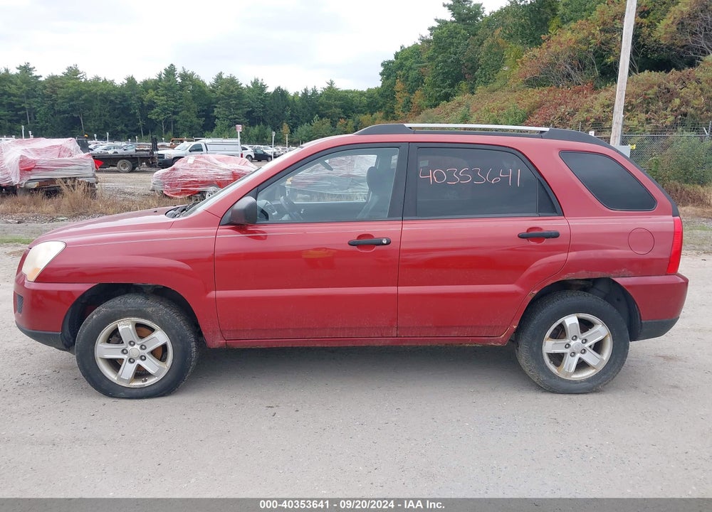 2009 KIA SPORTAGE LX V6 VIN: KNDJE723197558059