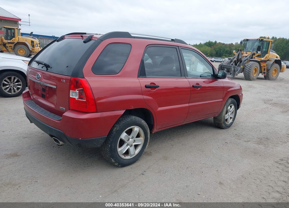 2009 KIA SPORTAGE LX V6 VIN: KNDJE723197558059