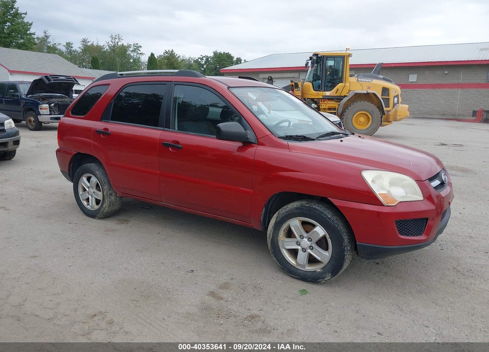 2009 KIA SPORTAGE LX V6 VIN: KNDJE723197558059