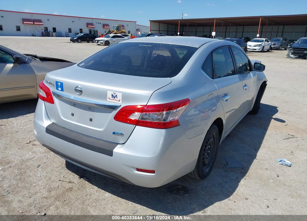 2013 NISSAN SENTRA S VIN: 3N1AB7AP1DL763224