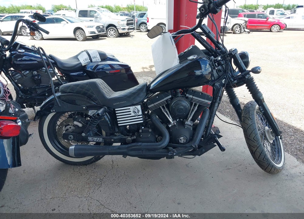 2014 HARLEY-DAVIDSON FXDB DYNA STREET BOB VIN: 1HD1GXM12EC313373