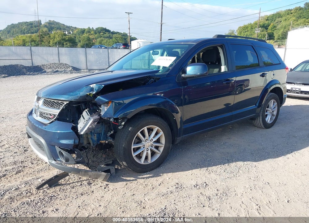 2014 DODGE JOURNEY SXT VIN: 3C4PDDBG5ET251403