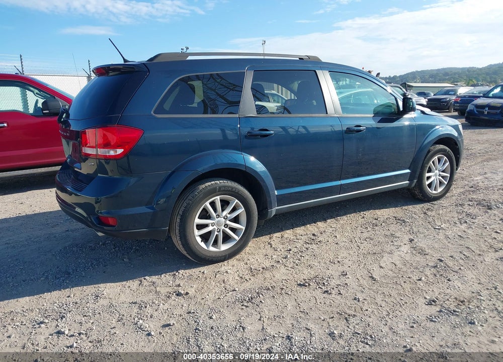 2014 DODGE JOURNEY SXT VIN: 3C4PDDBG5ET251403